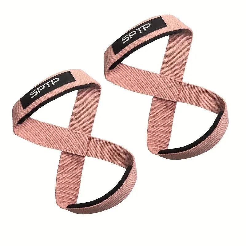 Straps Gym Figuur 8 — Polsbanden Grip Gewichtheffen en Crossfit