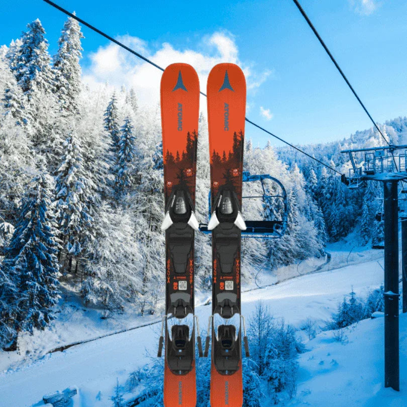 Alquiler Esquis Alto Campoo, Cordillera Cantábrica - Esquí / Niños (70-120) / Esquís + Bastones - Caranva