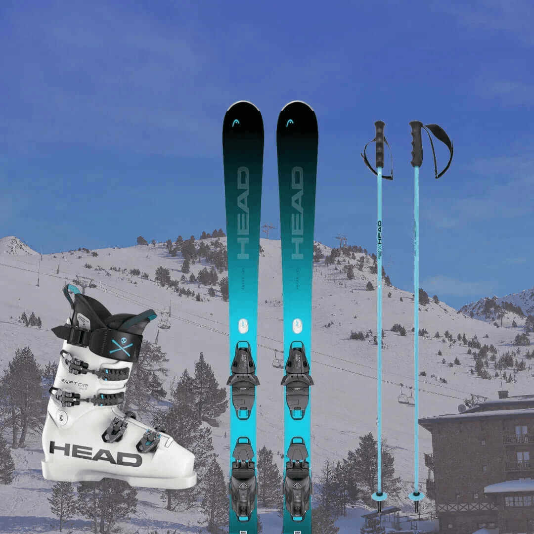 Alquiler Esquís El Tarter Andorra - Esquí / Avanzado / All Mountain / Completo -CaranvaSports - temporada 2026