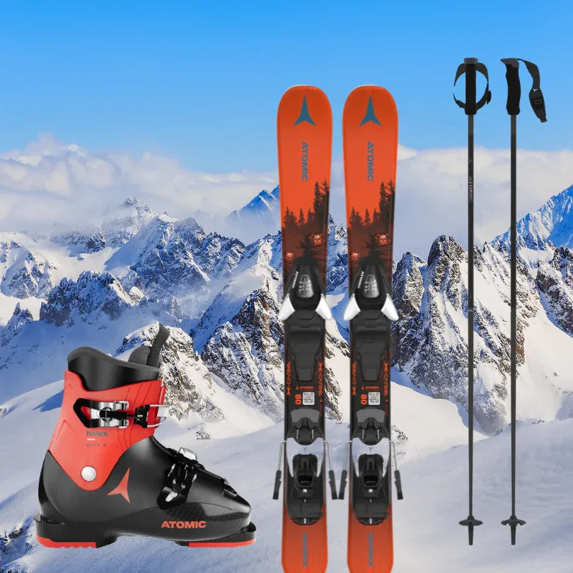 Alquiler de esquís Nevados de Chillán - Esquí / Niños / Equipo Completo - Caranva