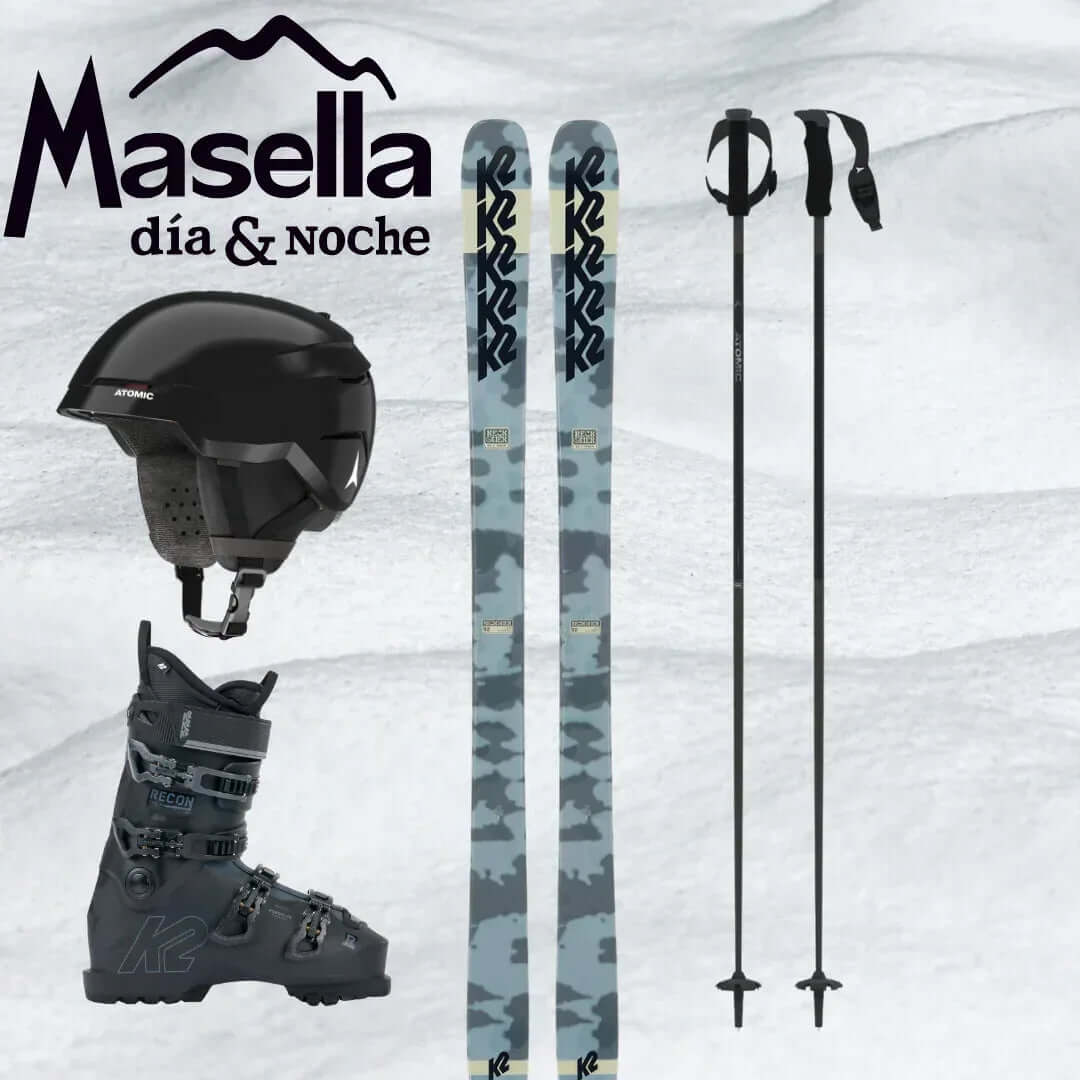 Alquiler Esquís Masella - Esquí / Bronce / Equipo Completo -CaranvaSports - temporada 2026