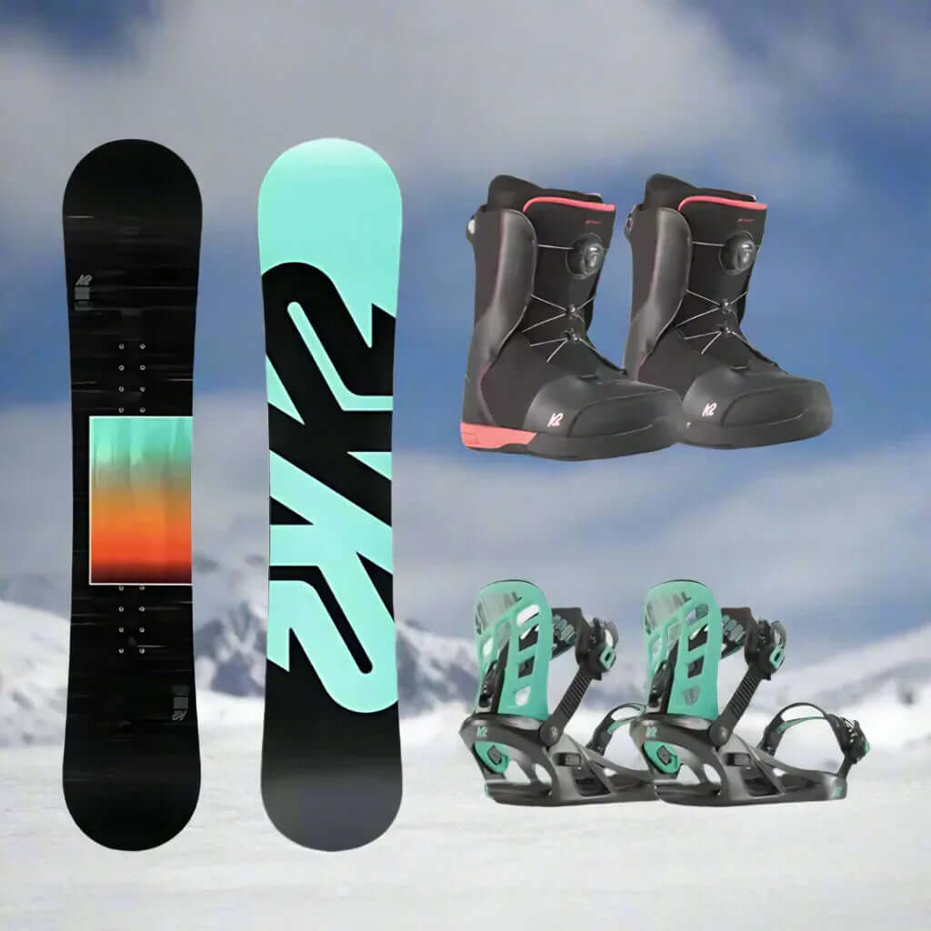 Alquiler Esquís Baqueira Beret - SnowBoard / Principiante / Equipo Completo -CaranvaSports - temporada 2026