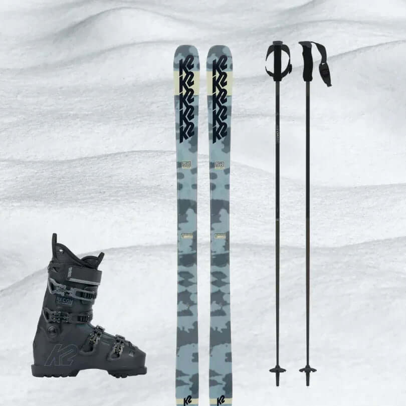 Alquiler Esquís Navacerrada Madrid - Esquí / Intermedio / Equipo Completo -CaranvaSports - temporada 2026