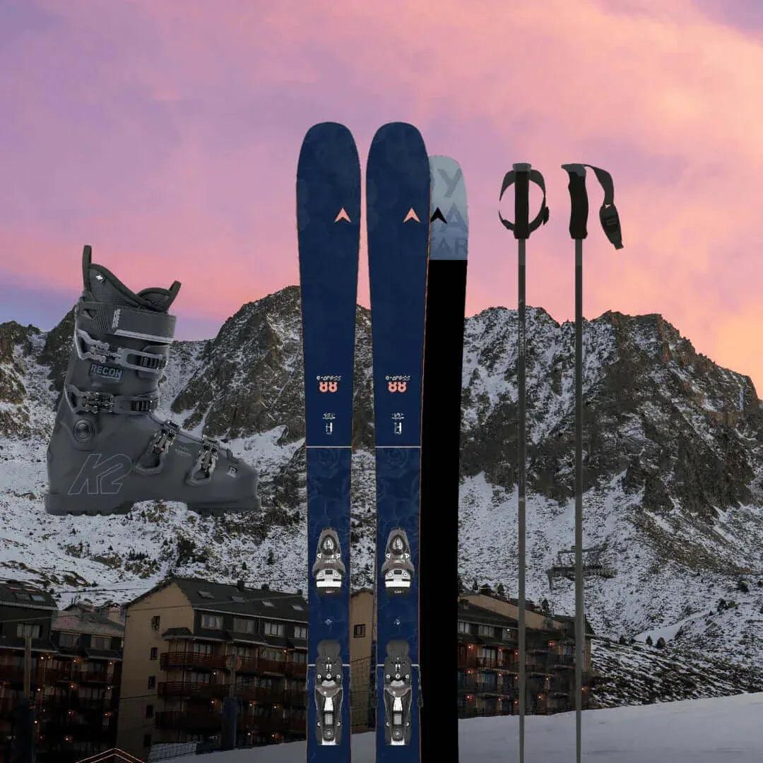 Alquiler Esquís La Massana - Esquí / Gold / Equipo Completo -CaranvaSports - temporada 2026