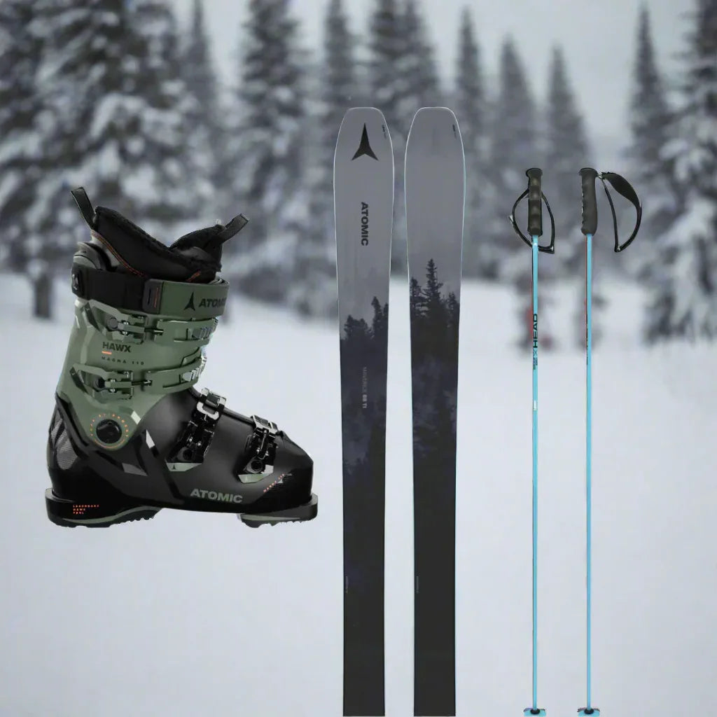 Alquiler Esquís La Parva - Esquí / Intermedio / Equipo Completo - Caranva