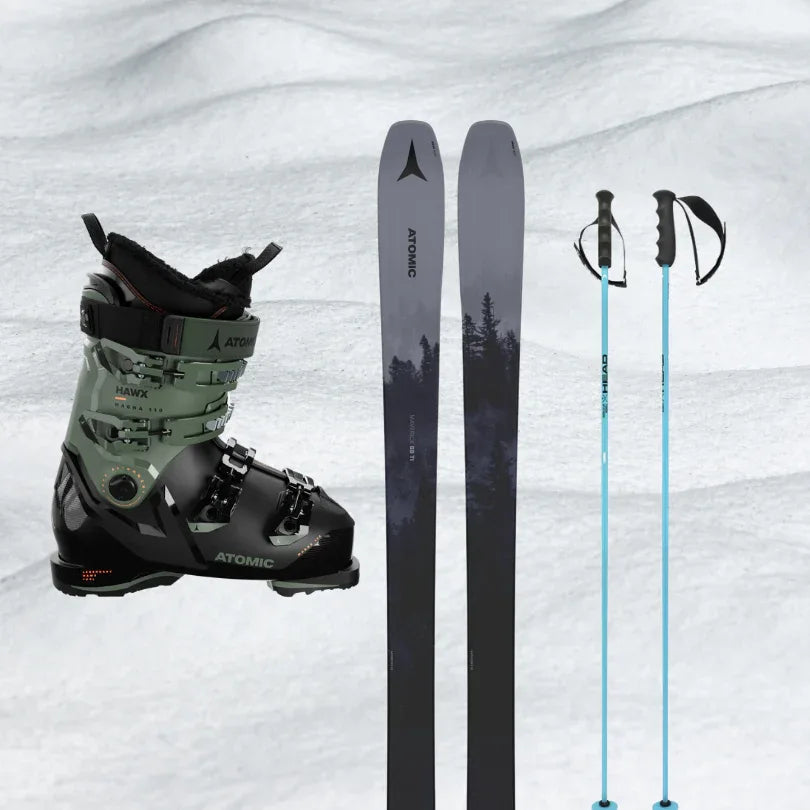 Alquiler Esquís Navacerrada Madrid - Esquí / Intermedio / Equipo Completo - Caranva