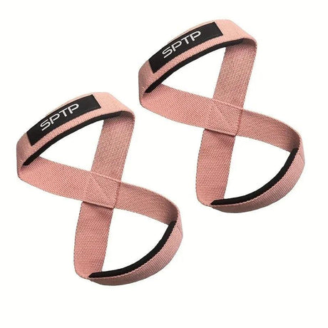 Straps Gym Figuur 8 — Polsbanden Grip Gewichtheffen en Crossfit