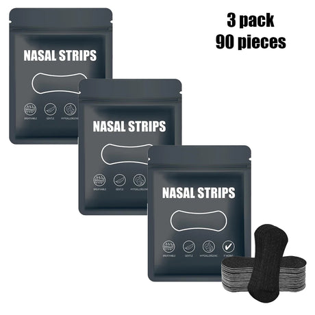 Sportieve Neusstrips — Tegen Snurken en voor Ademhaling | Set 30–150 stuks