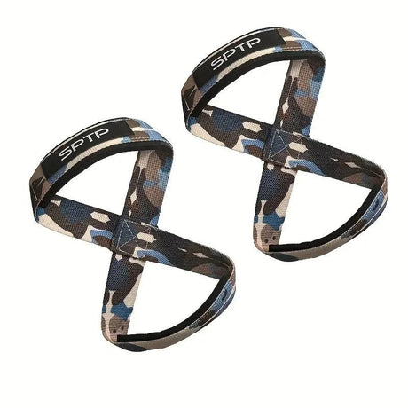 Straps Gym Figuur 8 — Polsbanden Grip Gewichtheffen en Crossfit