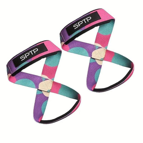 Straps Gym Figuur 8 — Polsbanden Grip Gewichtheffen en Crossfit