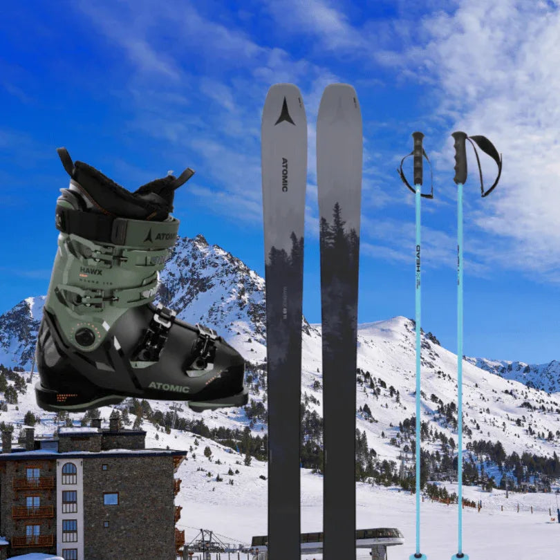 Alquiler Esquís Baqueira Beret - Esquí / Intermedio / Equipo Completo - Caranva