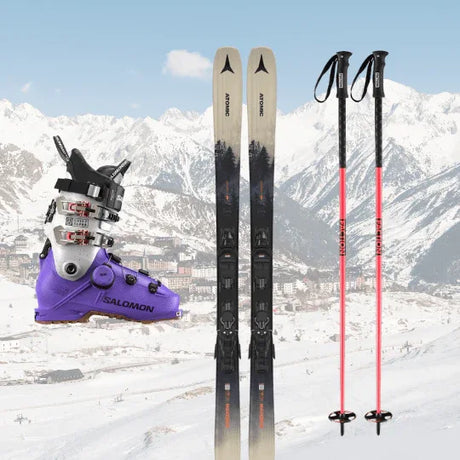 Alquiler Esquís Baqueira Beret - Esquí / Gama TOP (Exclusiva Caranva) / Equipo Completo - Caranva