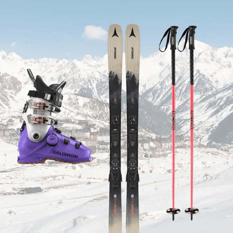 Alquiler Esquís Niseko - Esquí / Bronce / Equipo Completo -CaranvaSports - temporada 2026