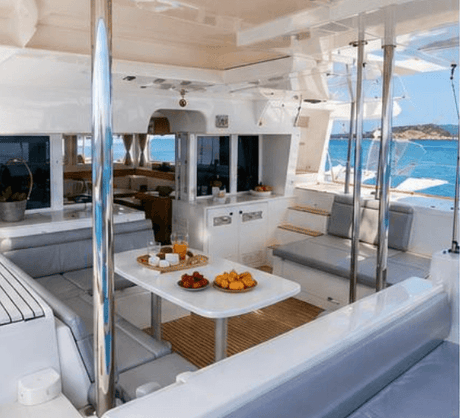 Verhuur Catamaran Lluna — Lagoon 450 F Ibiza